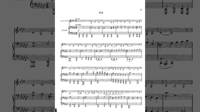Saint Saëns Clarinet Sonata, Op 167 смотреть онлайн