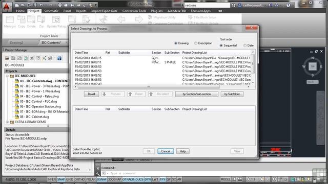 Autodesk AutoCAD Electrical 2014 Tutorial | Batch Plotting смотреть онлайн