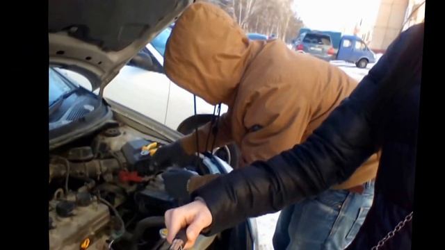 Ремонт монитора на Nissan Primera P12 смотреть онлайн