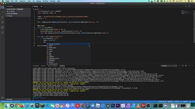Making a Discord Bot | d.py rewrite смотреть онлайн