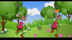 Весёлая песенка! Выглянуло солнышко из за серых туч...  Музыкальный мультик для малышей.