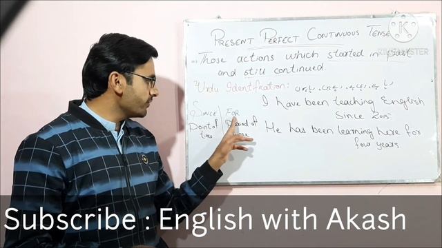 Present Perfect Continuous Tense in urdu/hindi. |Tenses series| #Englishgrammar. смотреть онлайн