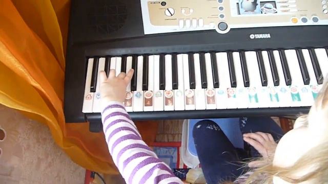 Программа Софт Моцарт. Хроматическая гамма лев. рука. в нисход. движ. Полина, 5л. смотреть онлайн