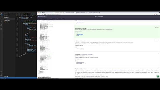 Let's Build an Interactive Chart using HighCharts - Javascript, HTML & CSS! смотреть онлайн