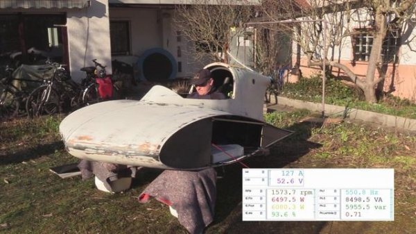 Running Schneewittchen's electric motor