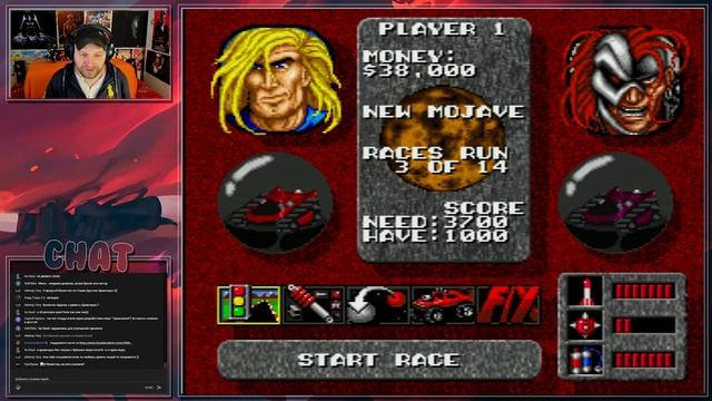 Retro Game Gauntlet #2 [Rock n' Roll Racing] Snes [продолжаем проходить] смотреть онлайн