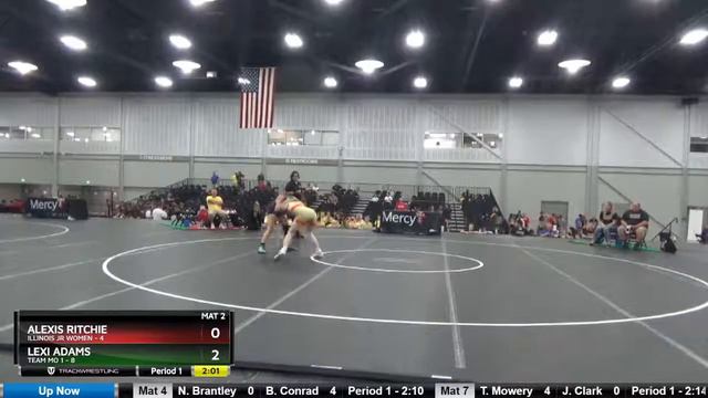 [boutNo] 152 Alexis Ritchie Illinois Jr Women Vs Lexi Adams Team MO 1 смотреть онлайн