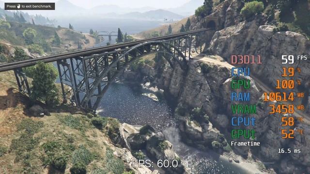 AMD Radeon RX 570 -- Intel Core i5-11400 -- Grand Theft Auto V GTA V Benchmark i5-11400F смотреть онлайн