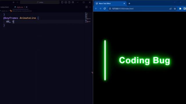 CSS Glowing Text Animation | CSS3 Glowing Text Effects смотреть онлайн