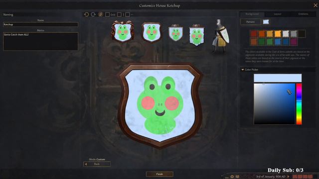 ✨CK3 SPEEDART | HOW TO CREATE A FROG COA✨ смотреть онлайн