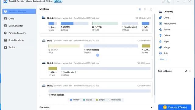 Using EaseUS Partition Master to Shrink Partition in Windows 11/10/8/7 смотреть онлайн