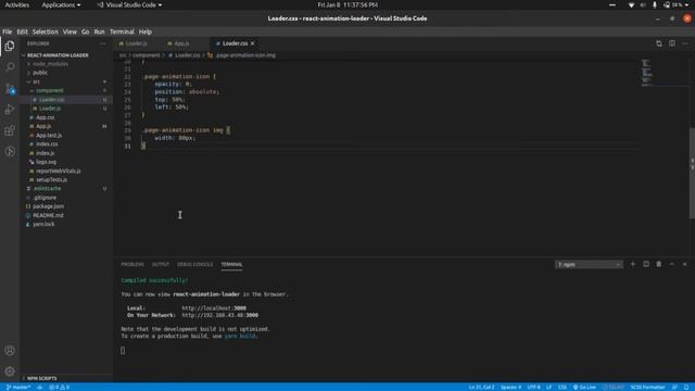 Create animation loader in react js | React Js | Show this amazing loader when data is loading смотреть онлайн