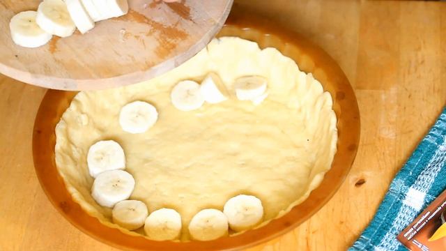 Бананово-творожный пирог - быстро и вкусно!! смотреть онлайн