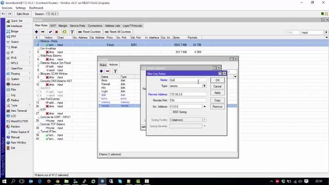 Como configurar o Syslog-ng com Mikrotik RouterOS смотреть онлайн