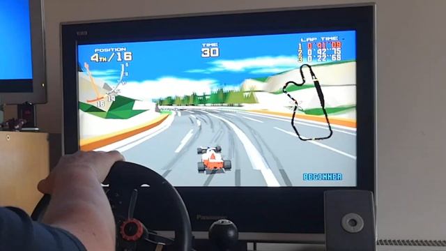 Virtua Racing with Force Feedback (MAME) смотреть онлайн
