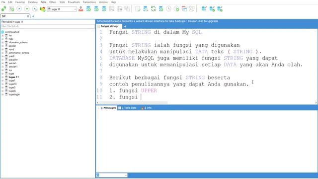 Penjelasan Fungsi String pada MySQL смотреть онлайн