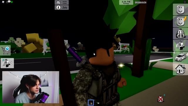 Стал УБОРЩИКОМ в Брукхейвен РП Роблокс! Смешная история в Brookhaven RP Roblox! смотреть онлайн