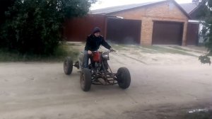 Сделал квадроцикл из мотоцикла Иж Планета