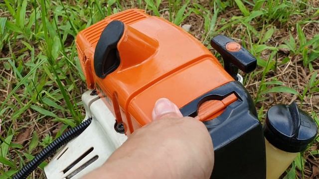 Stihl FS350 - Máy cưa xích Đức zin 100% rất mạnh 40,2cc nòng 40mm đẹp bền rẻ смотреть онлайн