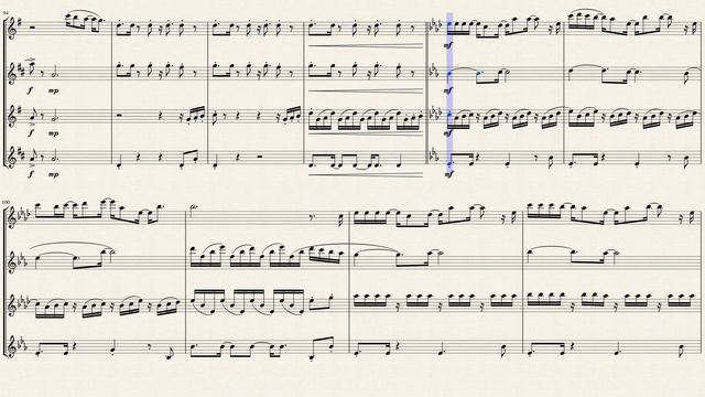 Frozen suite(New) - Saxophone Quartet смотреть онлайн