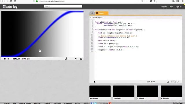 GLSL урок№ 6.2 SMOOTHSTEP Часть 2 смотреть онлайн