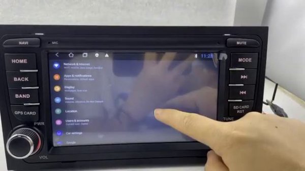 Android10 2DIN Car DVD for Audi A4 RS4 2002-2007 RDS DSP Carplay Car Multimedia A4 Radio 2DIN WiFi,