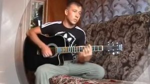 Под гитару - Падал белый снег