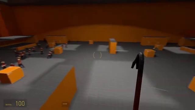 Half Life 2 Improved AI Combine vs Zombie Part 2 смотреть онлайн