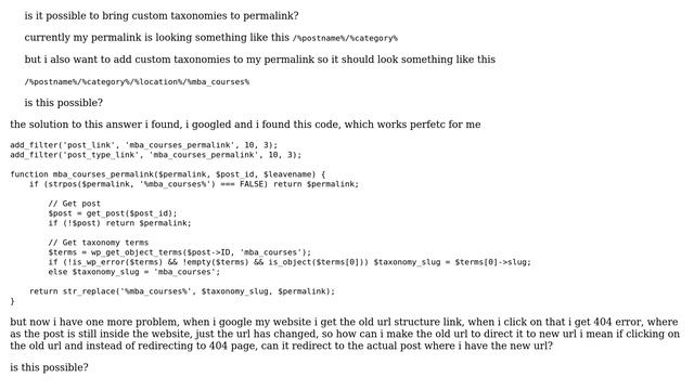 Wordpress: custom taxonomies on permalink (2 Solutions!!) смотреть онлайн