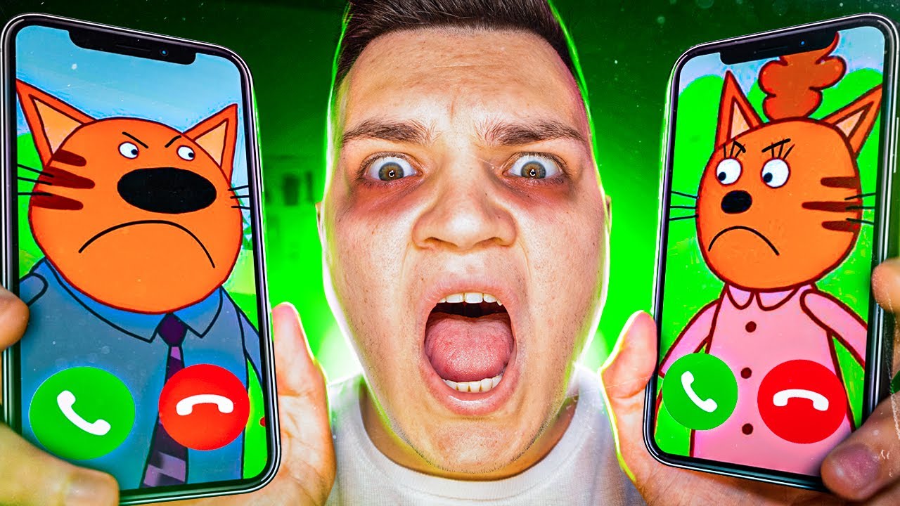 Три Кота Родители напали на нас в 3:00! смотреть онлайн