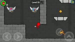 Новый КРАСНЫЙ СТИКМЕН против МОНСТРОВ #6. Мультик ИГРА Red Stickman Adventure