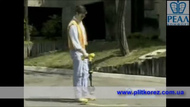 Работа трассоискателя Ridgid