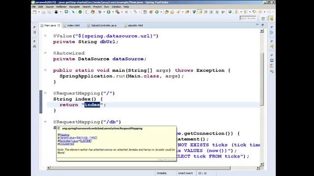 Java Web Spring - boot смотреть онлайн