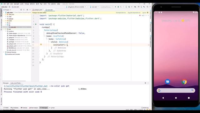 How to convert a website into an app using flutter WebView in 3 minutes смотреть онлайн