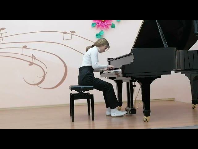 Довгаль Александра И.С.Бах Трехголосная инвенция c-moll смотреть онлайн