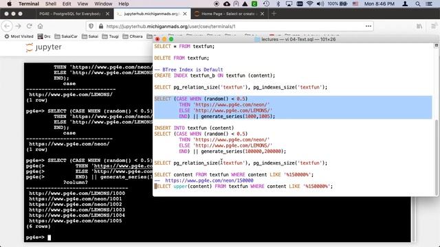 PostgreSQL Demonstration: Generating and Scanning Text смотреть онлайн