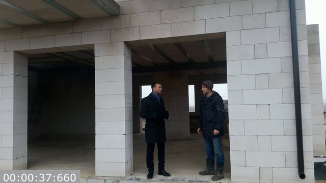 Перевязка несущих стен из газобетона различной плотности | Антон Шеболдасов – Бонолит. смотреть онлайн