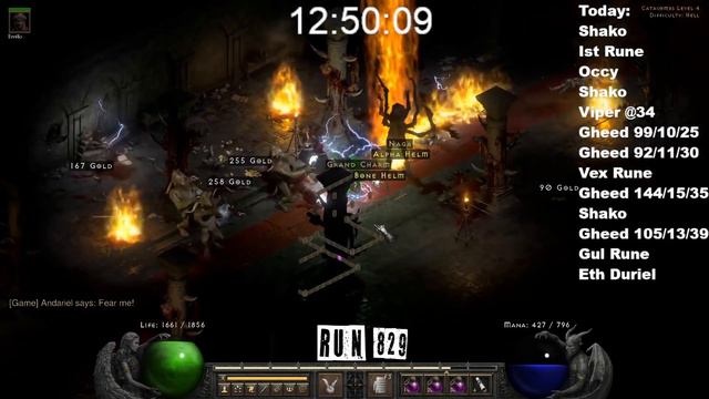 I Slew Andariel 15 Hours Straight / Loot Highlights Diablo 2 Resurrected Ladder 1 Season 1 D2R смотреть онлайн