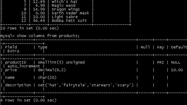 40 SET column type Pt 2 смотреть онлайн
