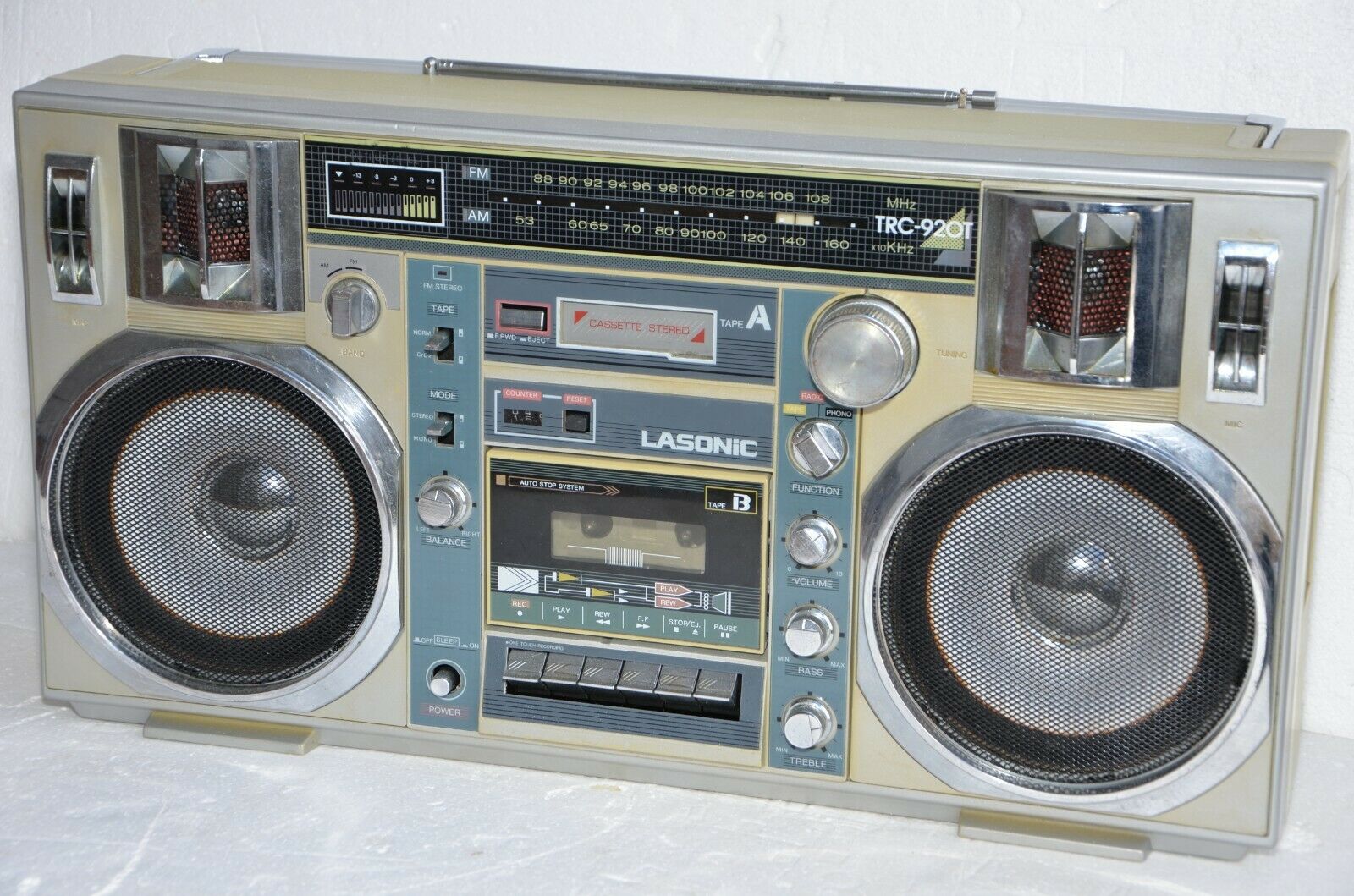 Lasonic TRC-920T Headphone l Cassette Boombox-ТАЙВАНЬ.