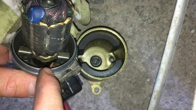 Стартер плохо крутит на скутере!!!!Часть 2 Сборка стартера скутера!