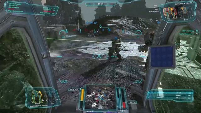 MechWarrior Online по-русски: Обзор на Marauder 2c смотреть онлайн