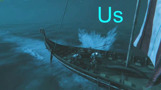 Valheim: The proper way to sail loot back to base.. (Meme) смотреть онлайн