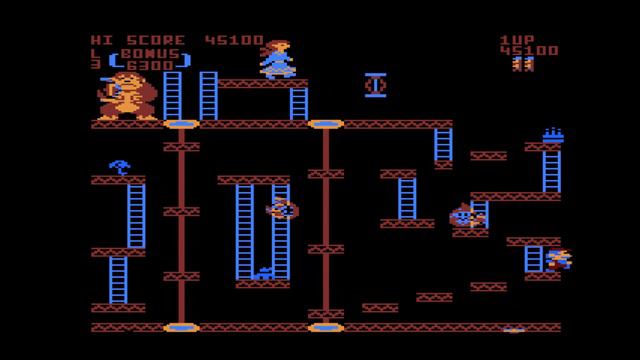 Donkey Kong Atari 5200 Longplay смотреть онлайн