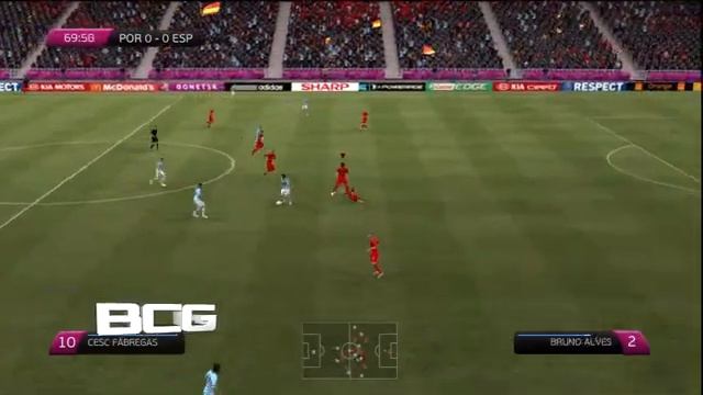 UEFA Euro 2012 Gameplay Portugal vs Spain Match Prediction! смотреть онлайн