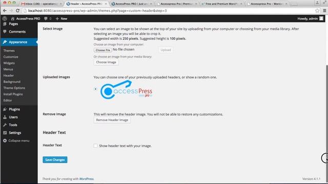 Perfect WordPress Theme AccessPress Pro - Header Setting | WordPress Tutorial смотреть онлайн