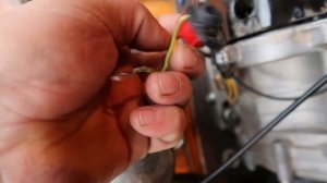 Снимаем включатель выключатель зажигания двигателя Лифан 17 л с