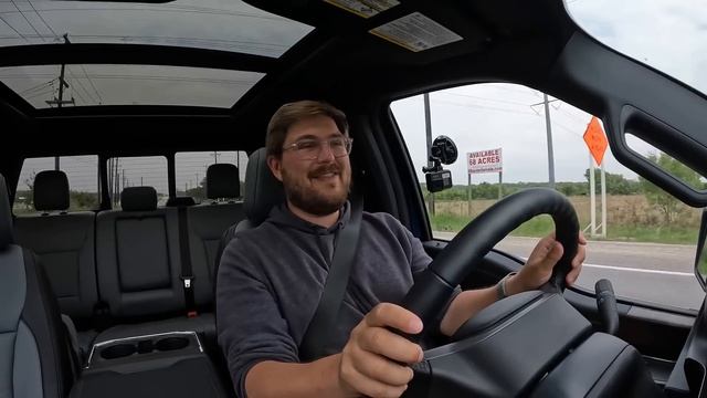 I Drive The Electric Ford F-150 Lightning For The First Time! смотреть онлайн