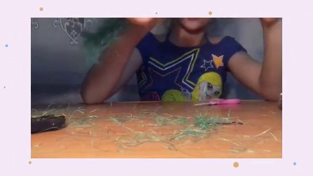 Делаем Ёлочку ? из сизаля. смотреть онлайн