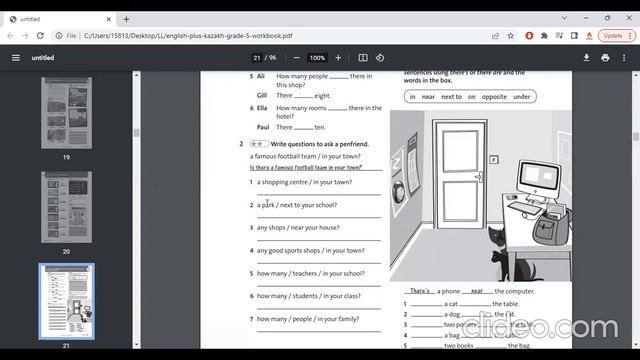 Ағылшын тілінен 5-сынып үй тапсырмасы (English Plus Workbook - Unit 3 grade 5) смотреть онлайн